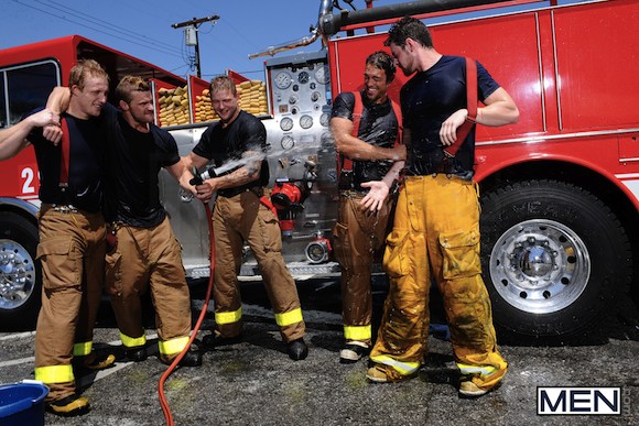 When a guy loses his virginity Fire department orgy