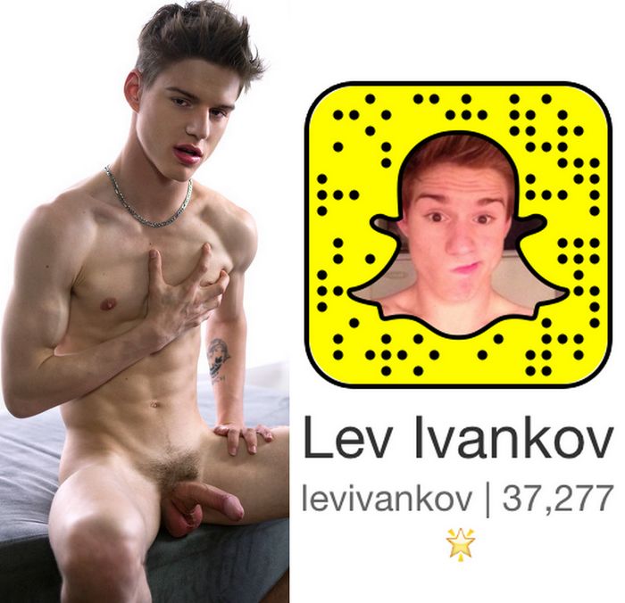 Lev Ivankov Gay Porn Star Snapchat Snapcode