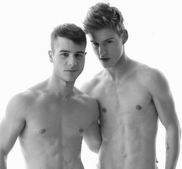 The duo first