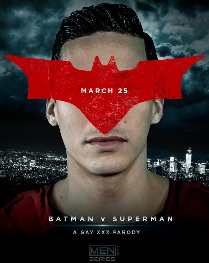 Superman Topher DiMaggio Gay XXX Parody Porn