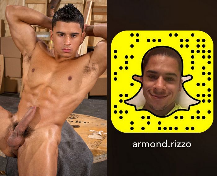 Armond Rizzo Gay Porn Star Snapchat Snapcode