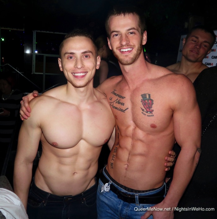 Quentin Gainz & Dante Martin Shirtless!