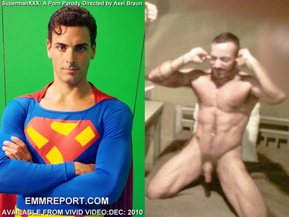 Behind The Scenes: Jeremy Bilding in Superman XXX, Alessio Romero ...