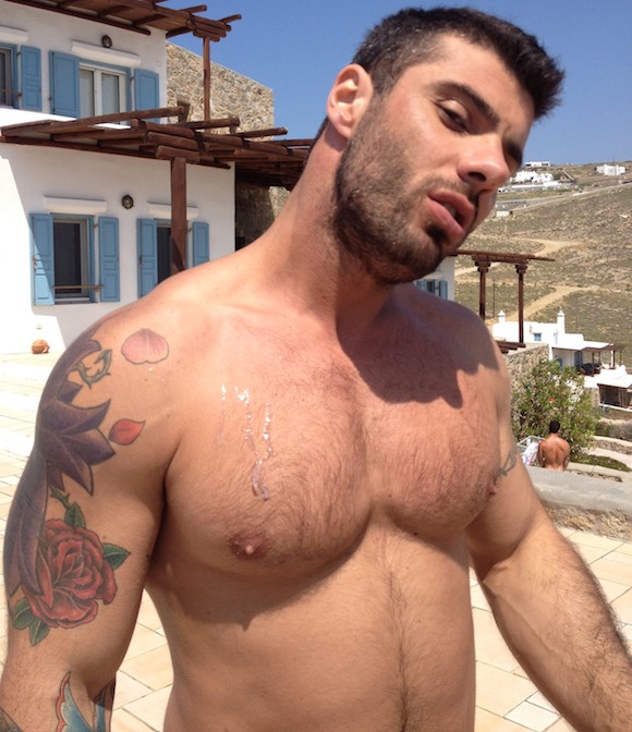 Sexy Behind The Scenes Lucas Entertainment Porn Shoot in Mykonos