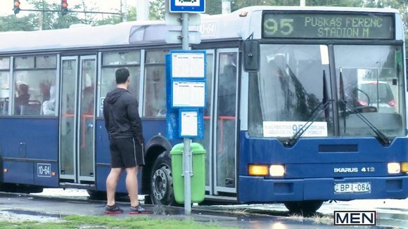 Gay Sex In Public Bus - MARCUR RUHL Gets Fucked By Gordon Baley On A Public Bus