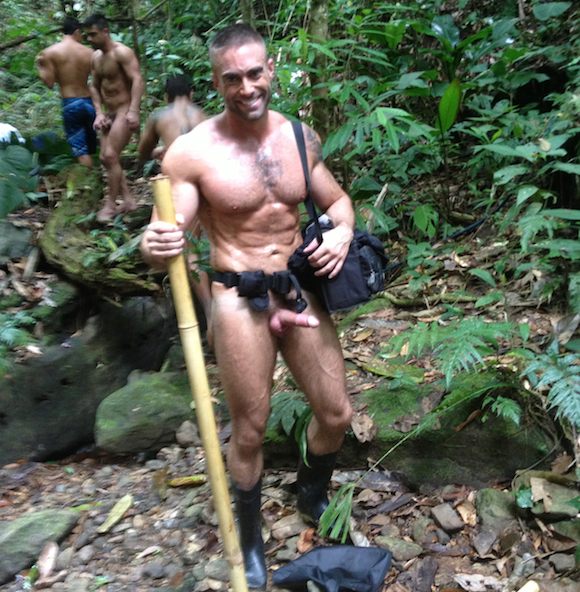 580px x 592px - Original Sinners Day 2 in Costa Rica: Hiking With Gay Porn Stars