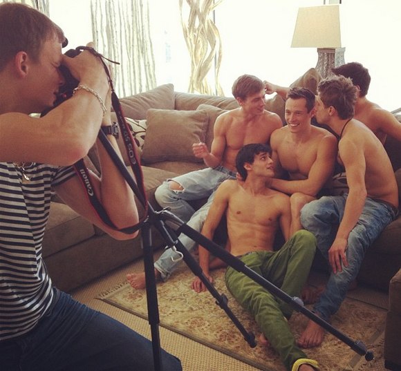 Youtube Sensation Davey Wavey Mingles With Bel Ami Boys