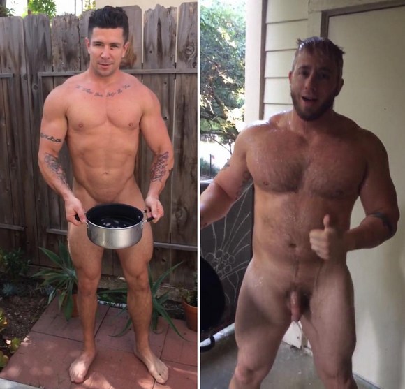 Trenton Ducati & Aaron Bruiser: Naked Ice Bucket Challenge