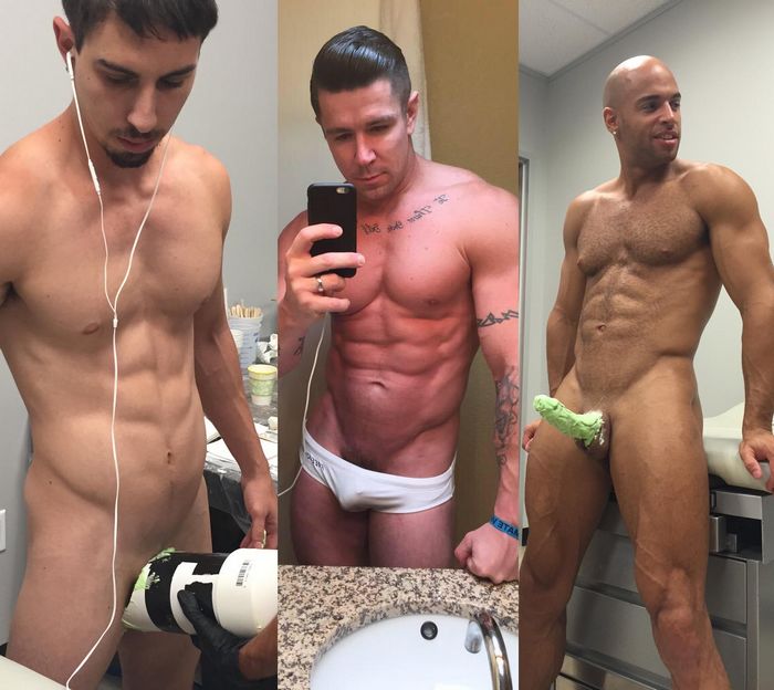 700px x 624px - Gay Porn Stars Trenton Ducati, Sean Zevran and Jake Orion ...