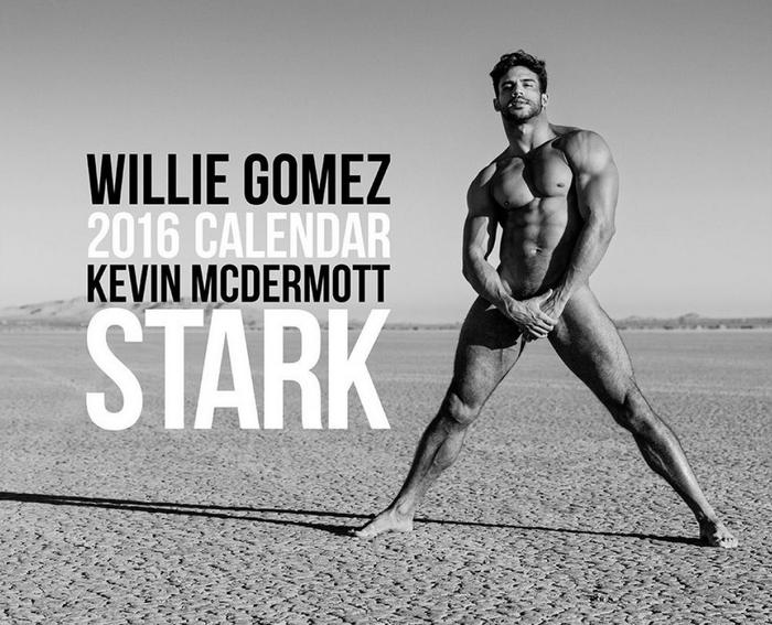 Nudist Calendar - Willie Gomez (Gay Porn Star Dato Foland's Super Hot ...