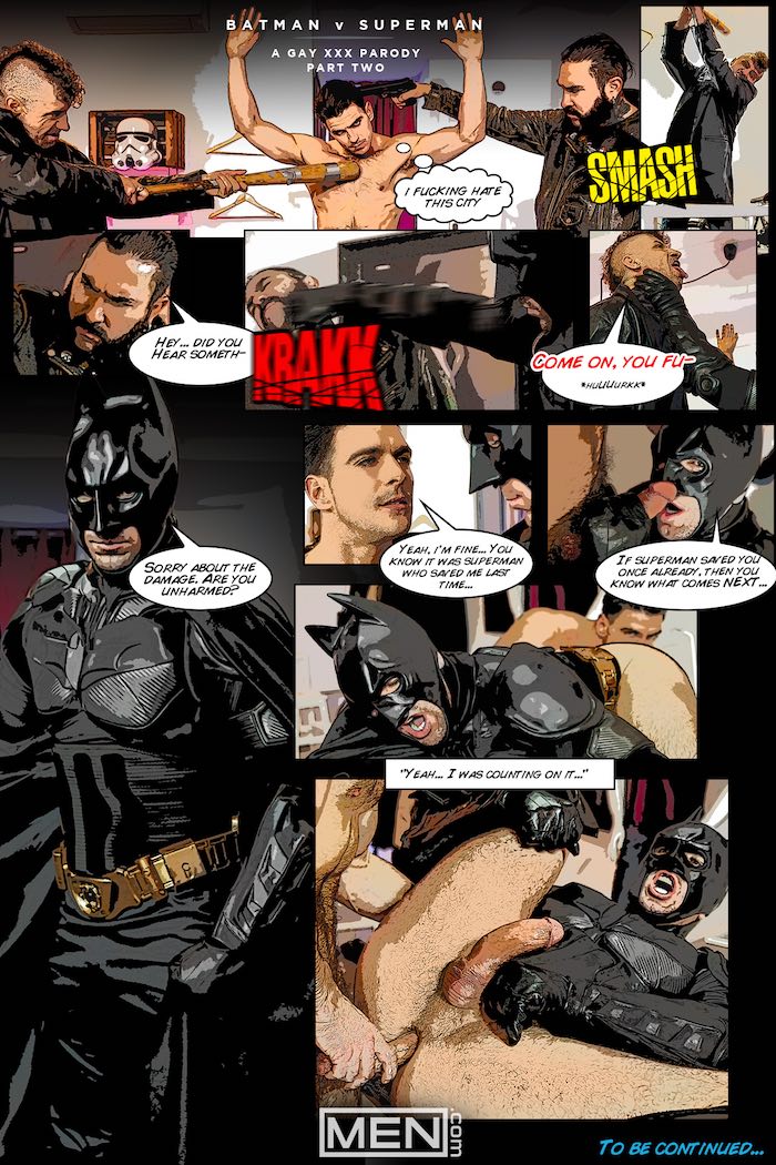 Batman v superman gay porno