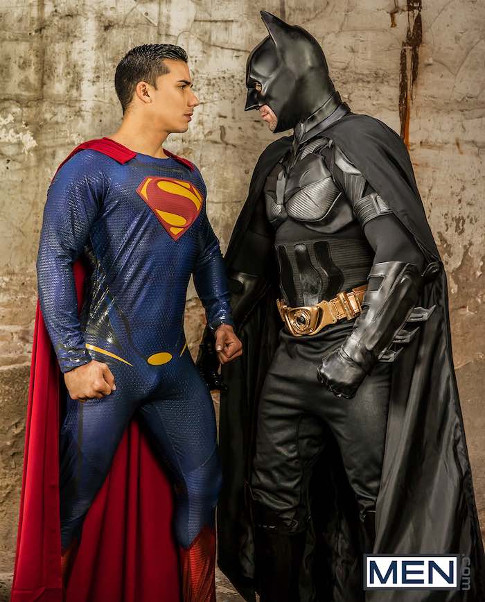 Batman V Superman: Gay XXX Parody Ends with 5-Stud Orgy