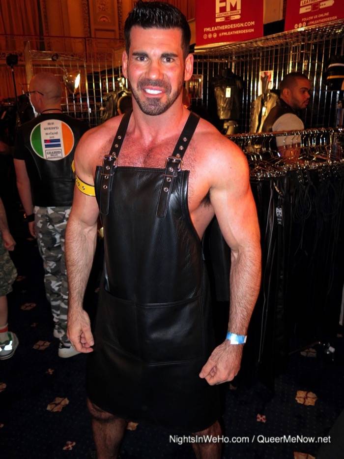 Gay Male Porn Stars Dressed In Leather - Gay Porn Stars at CockyCon 2016 & International Mr Leather