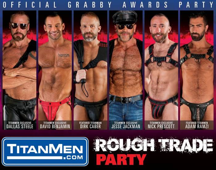 700px x 550px - TitanMen Announced ROUGH TRADE Party at Grabbys