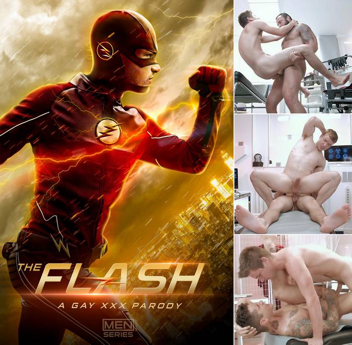 THE FLASH: A Gay XXX Parody Starring Johnny Rapid, Jessy ...