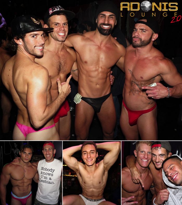 Hot Male Strippers and Gay Porn Stars at Adonis Lounge New York's. Hot Male Strippers and Gay Porn Stars at Adonis Lounge New York's.