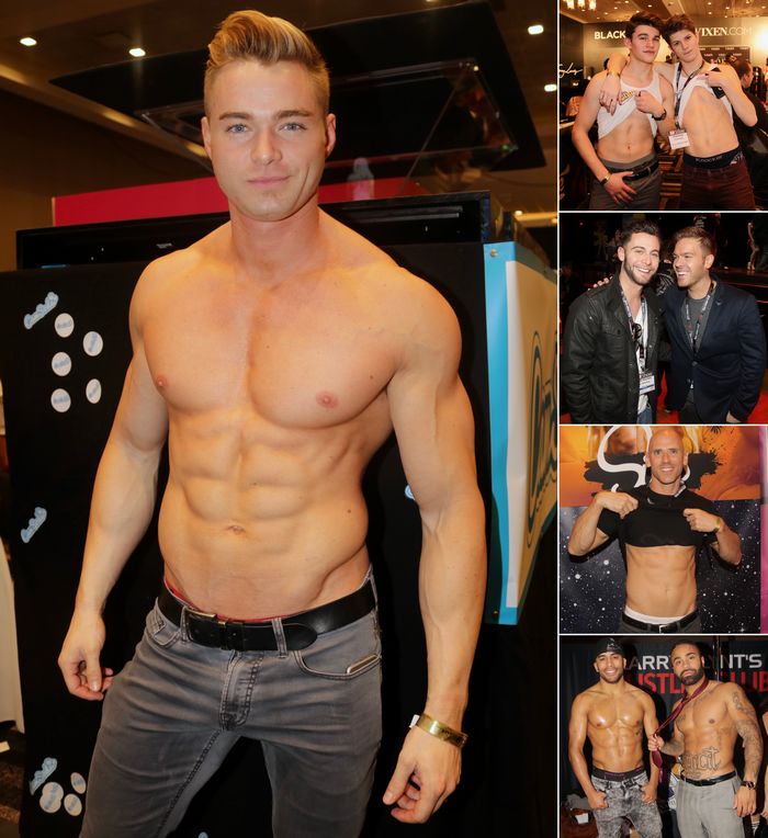 Porn Sexiest Man Ever - Straight Male Porn Stars and Hot Guys at AVN Expo 2017