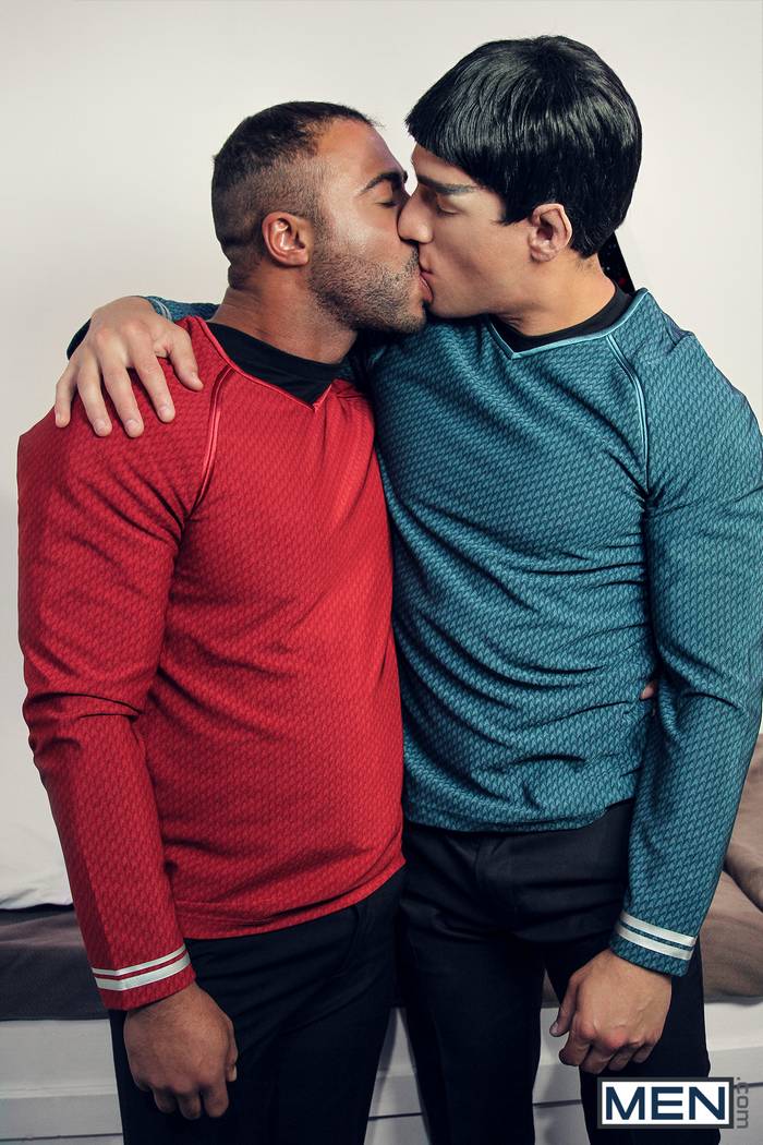 Star Trek A Gay Xxx Parody Continues With Spock Fucks Uhura Starring Micah Brandt And Jordan Boss