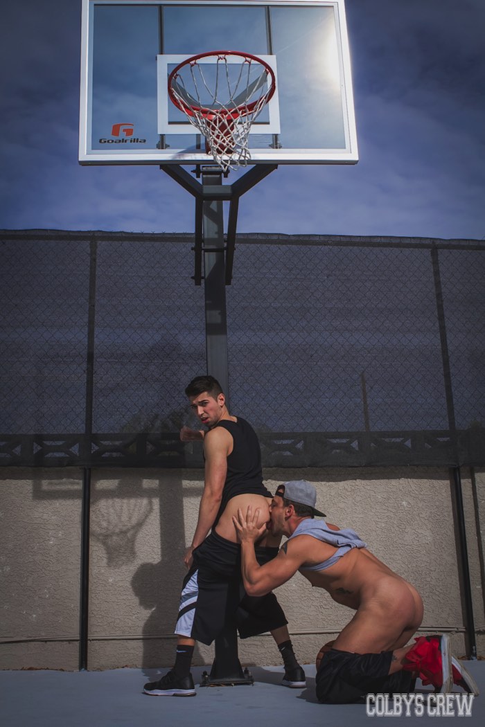 Basketball Porn - Basketball-Theme Gay Porn with Joey D & Brett Dylan