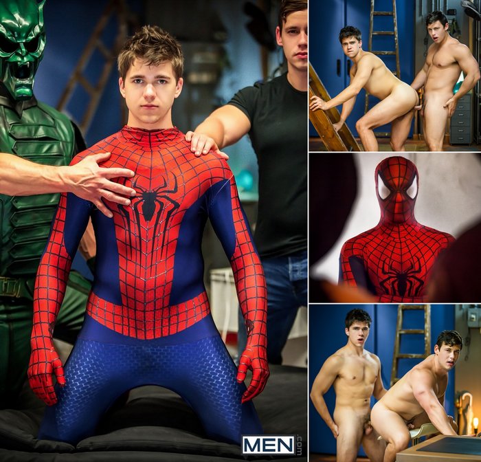 Will Braun and Tobias Flip-Fuck in Spider-Man: A Gay XXX ...