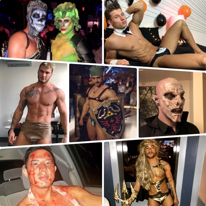 700px x 700px - Sexy Halloween Costumes 2017: Gay Porn Stars Edition