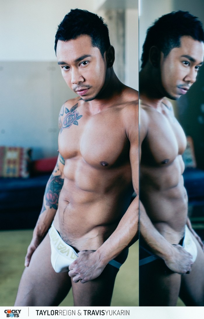 700px x 1094px - Travis Yukarin: Hunky Model From Thailand Makes Porn Debut on CockyBoys  with Gay Porn Star Taylor Reign