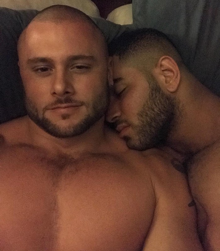 Husband watches gay porn