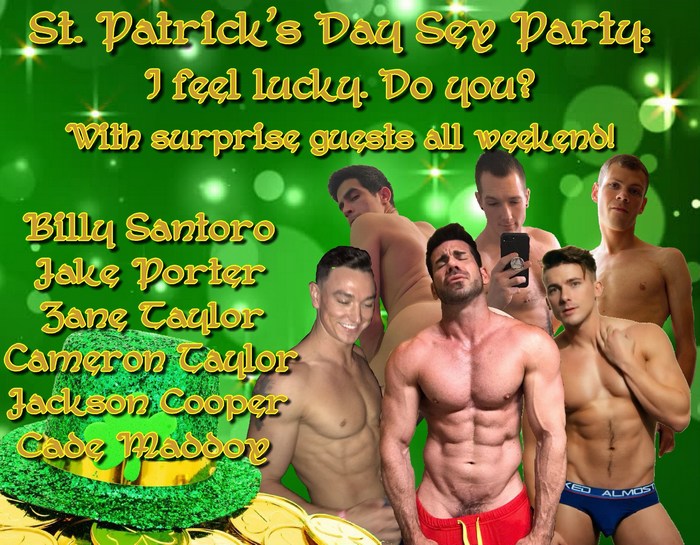 St Patricks Day Sex Parties - Billy Santoro To Host St. Patrick's Day LIVE Sex Party ...