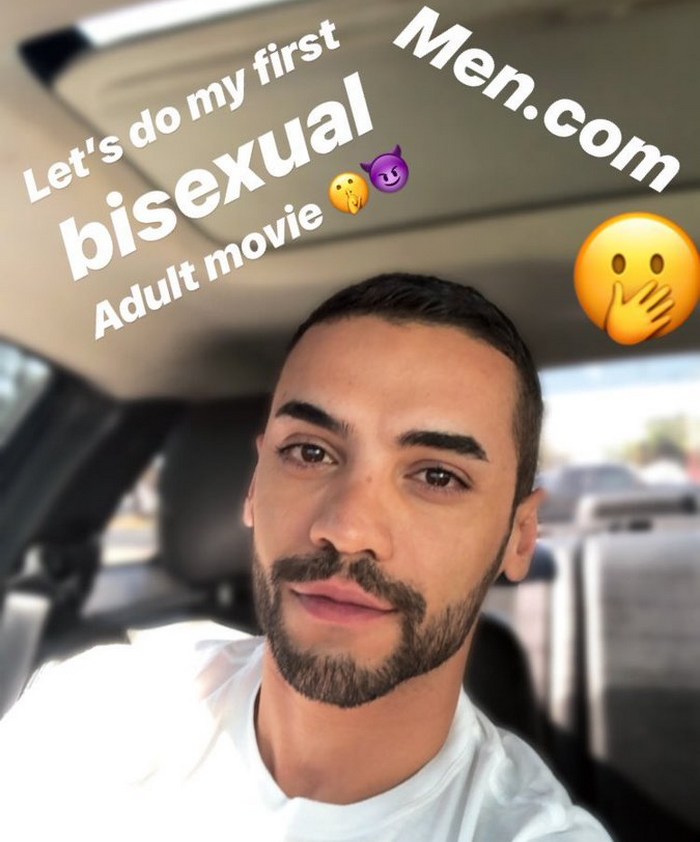 Gay Porn Star Arad Winwin Shooting His First Ever BISEXUAL ...