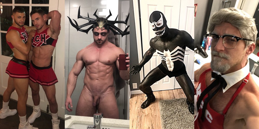 Naughty Halloween Costume Porn - Slutty Costumes Gay Porn Stars Wear This Halloween 2018