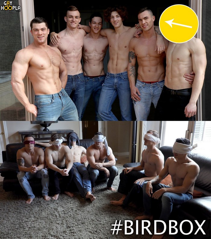 BIRD BOX Gay Porn Parody Starring Collin Simpson?