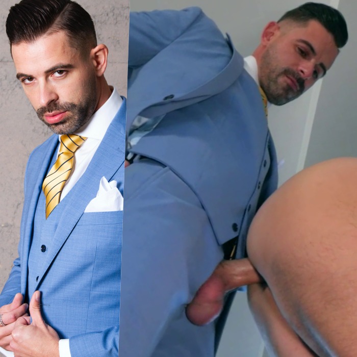 700px x 700px - Andre Bugatti Makes His Gay Porn Debut Fucking Alex Mecum Bareback ...