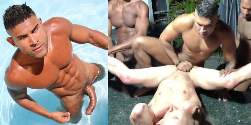 Brazilian Big Dick Hd - O Mino Tauro: Big-Dicked Brazilian Hunk Makes His Gay Porn Debut In Rhyheim  Shabazz's Orgies On JustFor.Fans