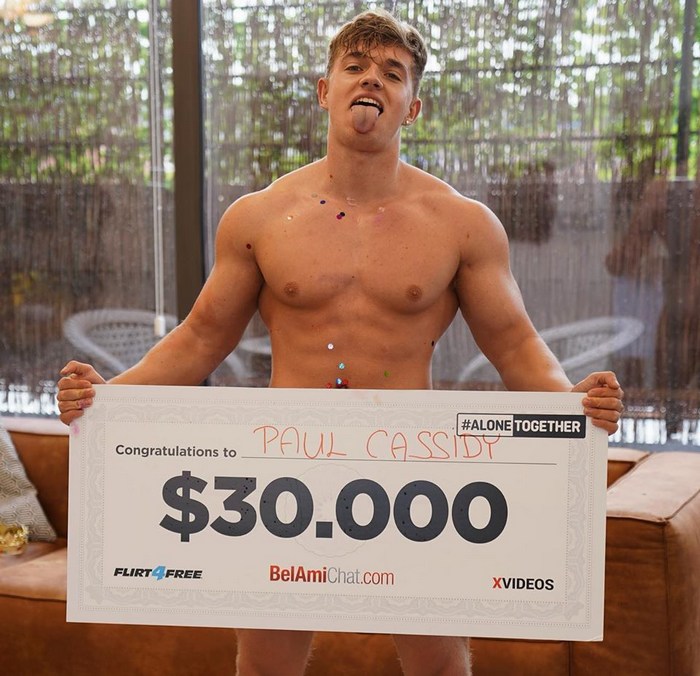 Muscular Gay Porn Star Paul Cassidy Won First Place In BelAmi's Adult  Reality Show Alone Together