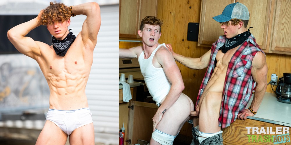 Lorde Porn - Ripped Gay Porn Newcomer Felix Fox Makes His Gay Porn Debut Flip-Fucking  With Max Lorde On TrailerTrashBoys
